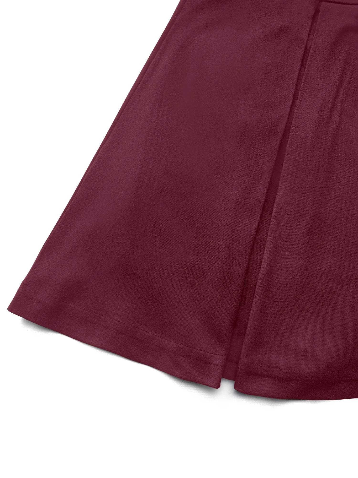 High Waist Pleated Anti-Exposure Mini Skirt Preppy Style Versatile Slim Fit A-Line Skirt Year-Round Commuting Casual Y2K Elastic