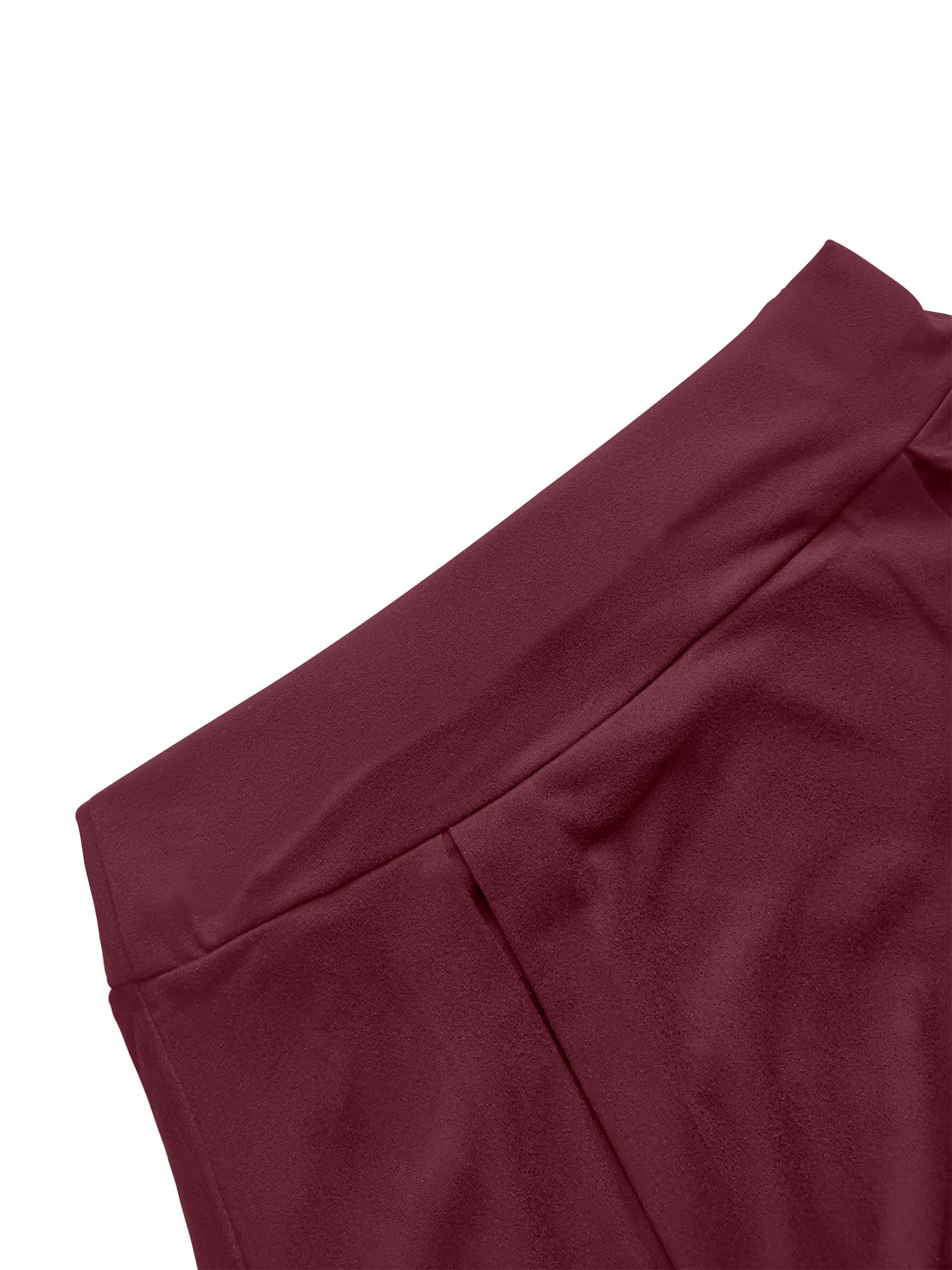 High Waist Pleated Anti-Exposure Mini Skirt Preppy Style Versatile Slim Fit A-Line Skirt Year-Round Commuting Casual Y2K Elastic